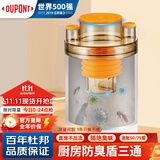 杜邦（DUPONT）厨房下水道防臭神器封口器下水管三通接密封塞防臭防溢水