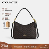 蔻驰（COACH）【品牌直供】女士手提单肩斜挎包流浪包人造革