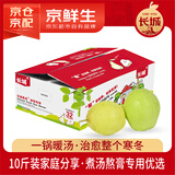 京鲜生 河北雪花梨 净重10斤 单果300g+ 生鲜水果礼盒