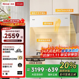 林内（Rinnai）油烟机白色高颜值【家电国家补贴20%】侧吸式家用24m³风量大吸力挥手智控自清洁NH10JD(W)