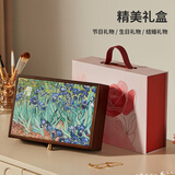 初心实木首饰盒收纳复古高档珠宝盒饰品盒手链戒指【新婚礼物】送女士