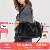 VANESSA HOGAN【曹恩齐同款】VH女包知行公文包植鞣牛皮单肩包大容量手提斜挎包