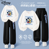 迪士尼（Disney）童装潮酷男童运动套装2026秋季新款时尚百搭儿童秋装男孩衣服