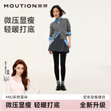 茉寻【Angelababy同款】女款高腰百搭显瘦保暖格雷系灰色打底袜裤 【单条-显瘦黑】踩脚款 均码 超厚绒（适合-5-10℃）