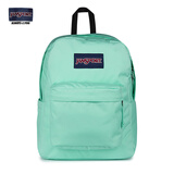 JANSPORT杰斯伯书包轻便双肩包男女旅行包简约背包电脑包学生校园 4QUEDH3新薄荷糖/新牛油果绿-隔层+侧袋-25年