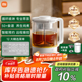 米家小米智能养生壶烧水壶电热水壶玻璃恒温壶 泡茶煮茶器一体 儿童冲奶自动保温 家用办公室1.8升P1