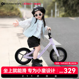 KinderKraft平衡车1-3-6岁儿童玩具入门滑步车无脚踏自行车宝宝生日礼物紫