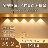 心有所属（Heart LocK）人体感应灯带磁吸充电橱柜灯入户玄关氛围小夜灯厨房鞋衣酒柜灯条