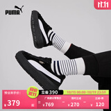彪马（PUMA）【厚底鞋】女经典复古增高休闲鞋松糕鞋 PLATFORM 372613 黑色-白-01 35.5