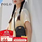 POLO斜挎包女休闲包包女包单肩包时尚百搭手机包防泼水牛津布送女友