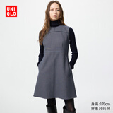 优衣库女装迷你连衣裙/无袖裙子478725 67 海蓝色 M /160/84A