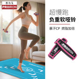 PROIRON普力艾 哑铃负重手环康复训练跑步跳操超慢跑手腕负重沙袋0.5KG*2