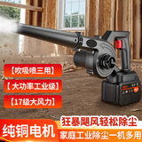 奇力士车载吸尘器手持吸尘器家用车用充电无线小型手持大吸力大功率强力车内随手吸便携式超强吸力吸吹 工业款-全铜电机+单电10节+吹吸喷 吸抽充吹+纯铜电机+滤芯