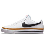 耐克（NIKE）女士板鞋COURT LEGACY NN运动鞋DH3161-100白黑38