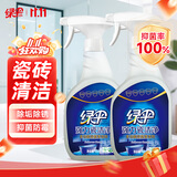 绿伞强力瓷洁净 多功能浴室清洁剂 除垢除锈 抑菌防霉 660g*2瓶 