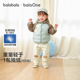 巴拉巴拉童装宝宝羽绒服男童女童连帽外套2025冬装小熊上衣萌208425107202