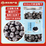 长白山青松邑 蓝莓干 无核果干 东北特产 孕妇儿童零食蜜饯水果干 罐装 500克 ×2(2斤)