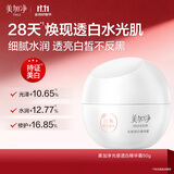 美加净光感焕亮透白精华霜50G烟酰胺美白保湿修护面霜国货提亮交替发货