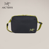 ARC'TERYX始祖鸟 HELIAD CROSSBODY 男女同款 腰包 BLACK / OLIVE MOSS/黑色/榄苔绿 均码