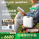 鱼跃(yuwell)医用便携制氧机户外吸氧旅游高原车载制氧机充电Spirit-6