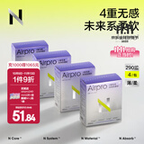 bc babycare卫生巾小n卫生巾Air Pro女经期防漏姨妈巾熟睡裸感亲肤透气卫生巾 夜用290mm【4包24片】