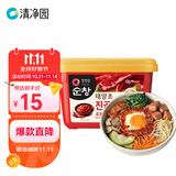 清净园淳昌辣金椒酱450g 韩国原装进口 低脂石锅拌饭辣炒年糕部队火锅酱
