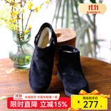 内联升棉鞋女式布鞋羊绒面半羊毛裡拉锁保暖舒适休闲百搭棉鞋女鞋4191 4191羊毛内里 38