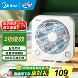 美的（Midea）电风扇台式转页扇电扇办公室台式风扇学生宿舍家用台扇立式安静低噪小型桌面风扇轻巧便携鸿运扇 KYT20-25F