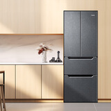 奥马（Homa）295升60cm超薄嵌入式三开门四开门法式多门电冰箱家用一级双变频节能省电风冷无霜冰箱以旧换新