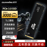 铨兴（QUANXING）酷芯客 256GB SSD固态硬盘 AI PC存储配件 M.2接口 2280（NVME协议）PCIe3.0 读速2800MB/s P300