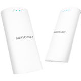 水星（MERCURY）2.4GHz 300M无线网桥套装（1公里）专业室外壳体设计 IP55防尘防水 百兆端口 MWB211SP套装