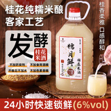 百伯利【5斤大桶装】百伯利糯月鲜桂花米酒6度微醺糯米发酵甜型粮食酒