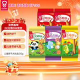 嘉顿儿童饼休闲零食礼包515g 动物饼干2袋 BB熊 手指饼 花占饼