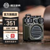 猫王音响MW-PVX野性mini蓝牙小音箱户外防水无线便携式露营超重低音礼物 丛林绿