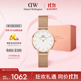 丹尼尔惠灵顿（DanielWellington）DW女士手表时尚经典欧美表女28mm石英表生日礼物 DW00100219