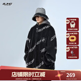 BJHG不计后果冬美式加厚仿羊羔绒棉服男潮宽松保暖毛绒情侣棉衣外套女 黑色 XL