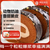 史迪芬 脆皮巧克力瑞士卷 500g（5块）蛋糕早餐甜点休闲零食西式糕点