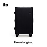 ITO行李箱PISTACHIO大容量商务拉杆箱男女旅行箱托运箱炭黑24英寸