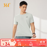 361°短袖男士t恤夏季运动服速干衣跑步宽松健身上衣服652524113H-2