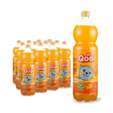 可口可乐（Coca-Cola）美汁源 Minute Maid 酷儿 Qoo 橙味 果汁饮料 1.5L*12瓶 整箱装