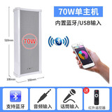 先科（SAST） ST-501户外蓝牙防水音柱室外挂墙壁挂式音响功放喇叭套装音箱学校操场广播店铺音乐 70瓦有源蓝牙音柱+送遥控