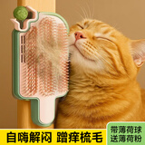 欢宠网猫玩具猫咪蹭痒器猫薄荷球猫毛刷梳逗猫自嗨解闷神器猫猫幼猫小猫