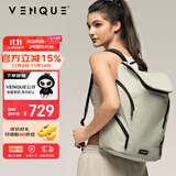 VENQUE范克双肩包男大容量轻便户外旅行背包女通勤商务电脑包大学生书包