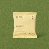 SO ACAI蜂蜜蔓越莓烘焙燕麦片50g坚果即食零食谷物酸奶碗配料营养早餐