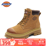 Dickies男士马丁靴高帮时尚男靴工装靴情侣靴男 土黄 41-男款