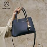 奥康女包2025新潮牛皮结婚包手提包轻奢斜单肩包生日礼物送妈妈老婆