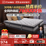 芝华仕5星床垫独立袋装弹簧静音家用乳胶席梦思软硬护脊厚垫明星垫D026 舒睡经典版升级款-1.5*-1.9M 优先发货（详询客服）