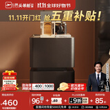 芝华仕（CHEERS）现代简约卧室储物岩板轻奢高级感2025新款复古风床头柜小型G067黑