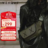 VENQUE范克斜挎包单肩包潮牌胸包男女休闲运动包手机包小巧学生挎包送礼