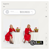 仙麗2.72*11米仙丽背景纸摄影背景布道具纯色多色专业人像静物影楼婚纱照相影棚写真拍摄背景纸 28雪白（2.72*11米）